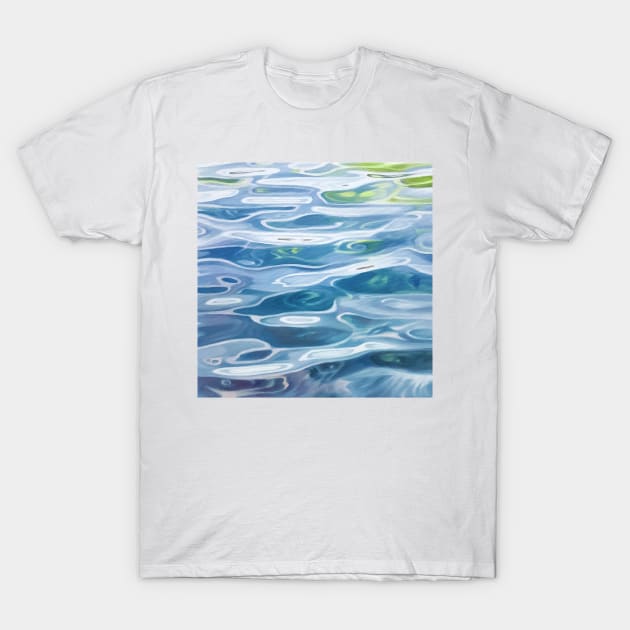 Interface - water painting T-Shirt by EmilyBickell